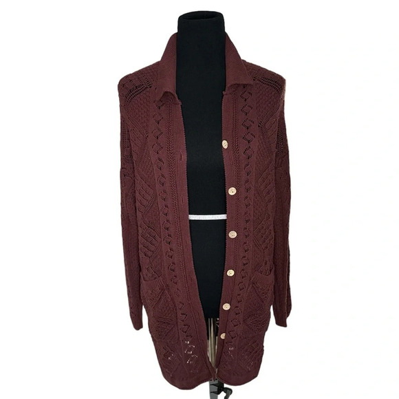 Free People Beach Getaway Fauxchet Cardigan - Picture 7 of 8